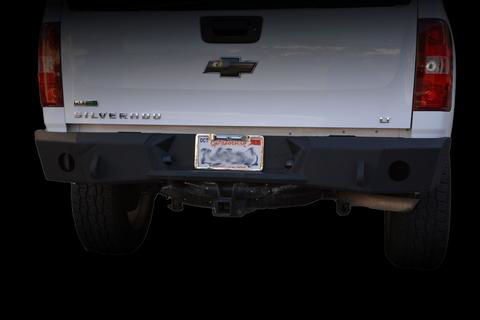 Texas Truck Accessories. DV8 CHEVY SILVERADO 1500 REAR BUMPER 2007-2013 ...