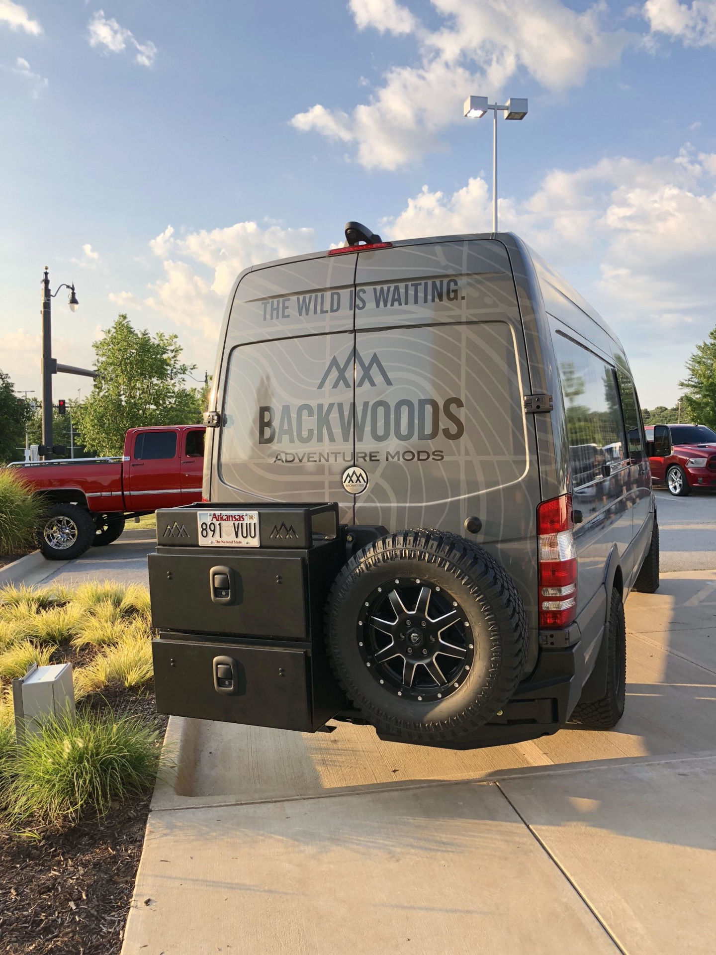 Texas Truck Accessories. Backwoods Adventure — Sprinter Van Rear Bumper