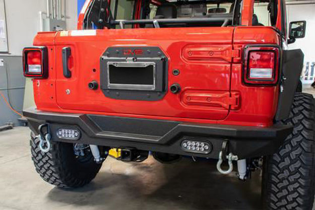 DV8 Jeep Spare Tire Delete Kit With or With Out Camera