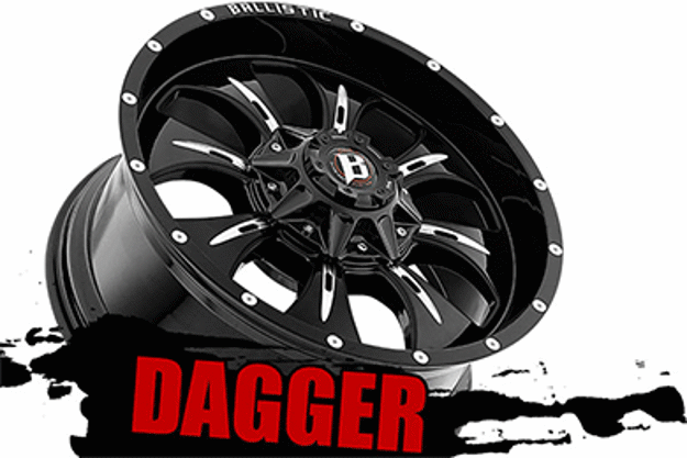 Ballistic Dagger Wheels