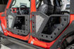 DV8 Jeep Door with Perforated Aluminum Mesh